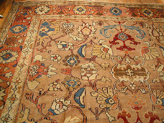 Antique sultan abad Carpet - # 4545