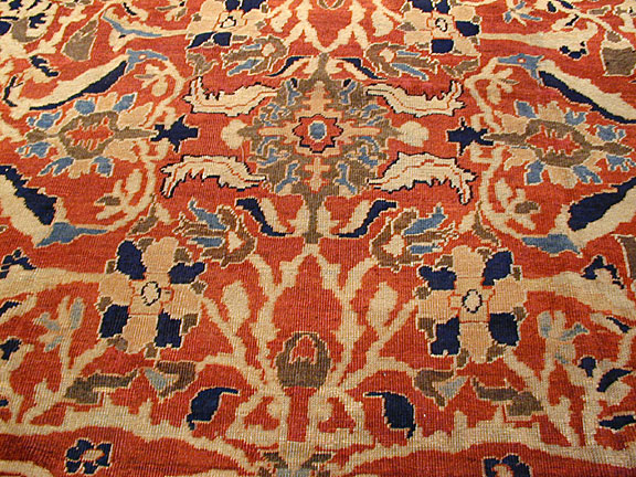 Antique sultan abad Carpet - # 5039