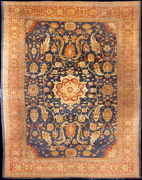Antique sultan abad Carpet - # 51483