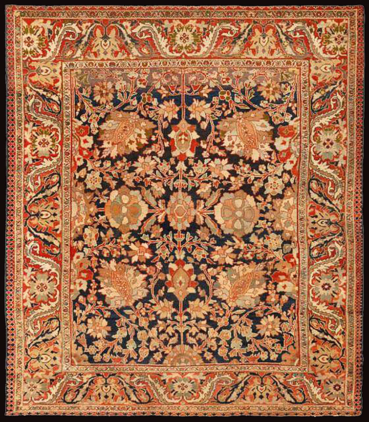 Antique sultan abad Carpet - # 51808