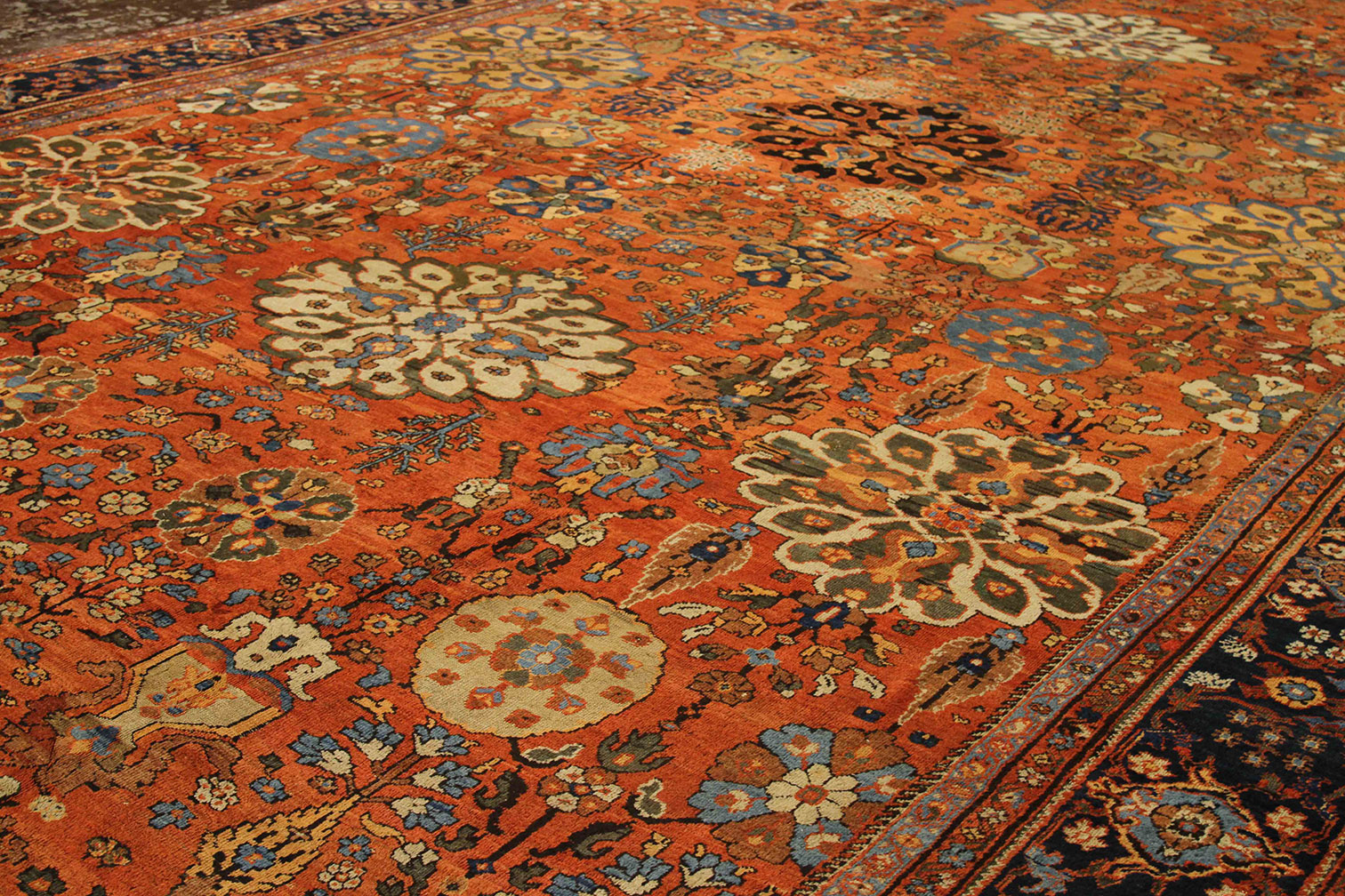 Antique sultan abad Carpet - # 52092