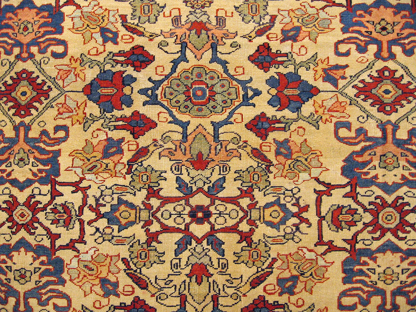 Antique sultan abad Carpet - # 52219