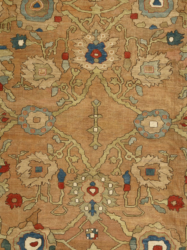 Antique sultan abad Carpet - # 52948