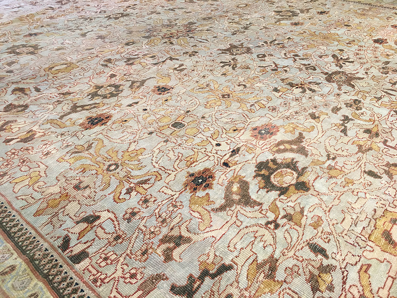 Antique sultan abad Carpet - # 53553