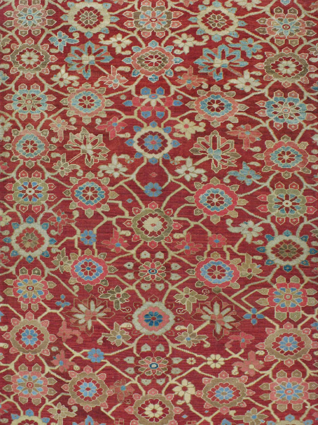 Antique sultan abad Carpet - # 53707
