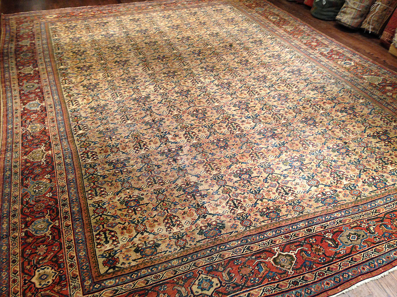 Antique sultan abad Carpet - # 5636