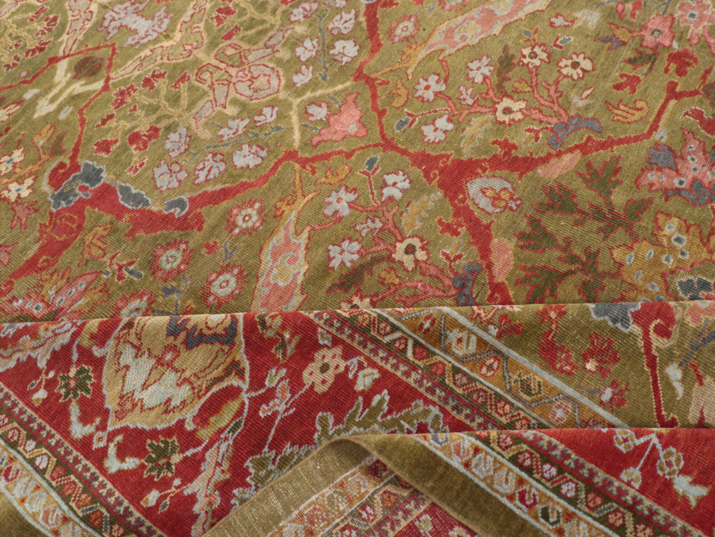 Antique sultan abad Carpet - # 57305