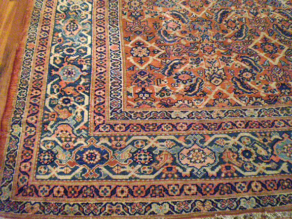 Antique sultan abad Carpet - # 5738