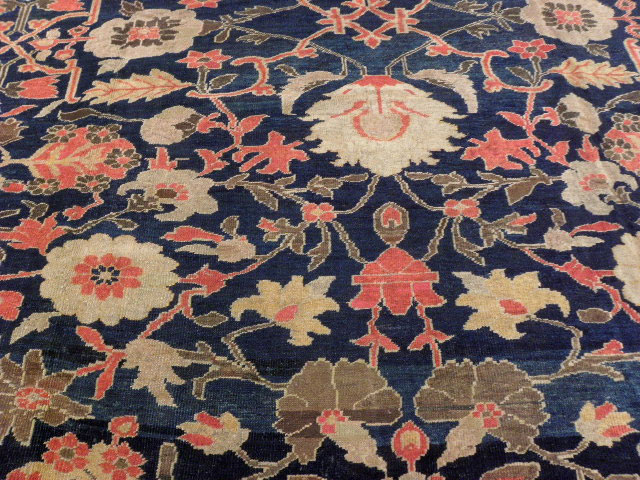 Antique sultan abad Carpet - # 6545