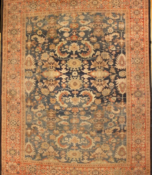 Antique sultan abad Carpet - # 7108