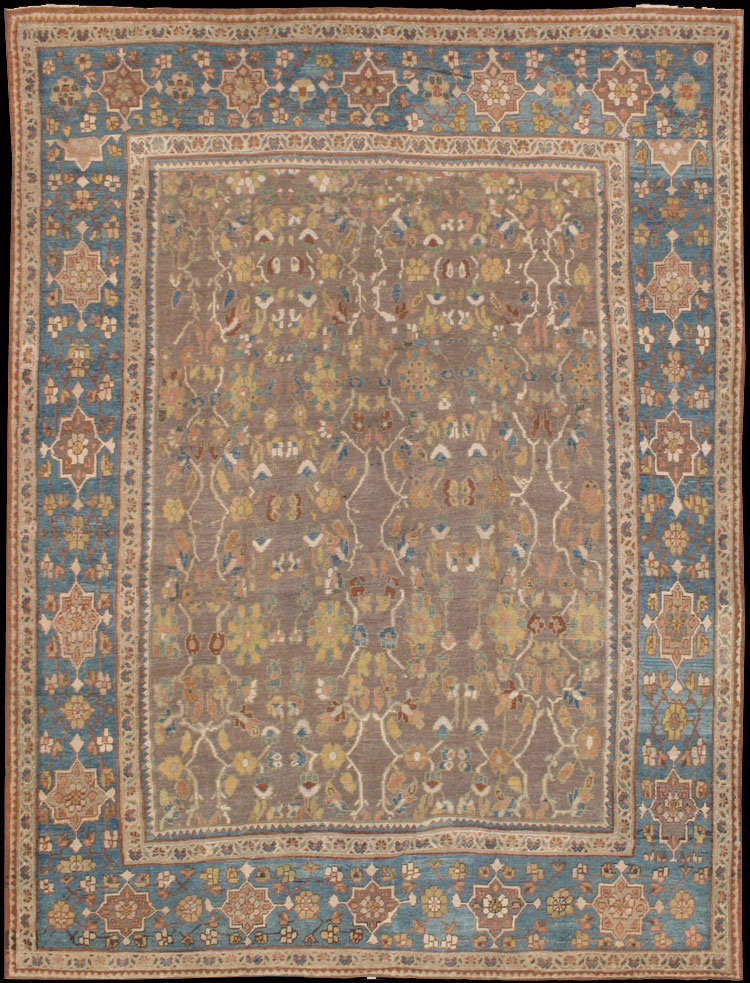 Antique sultan abad Carpet - # 7127