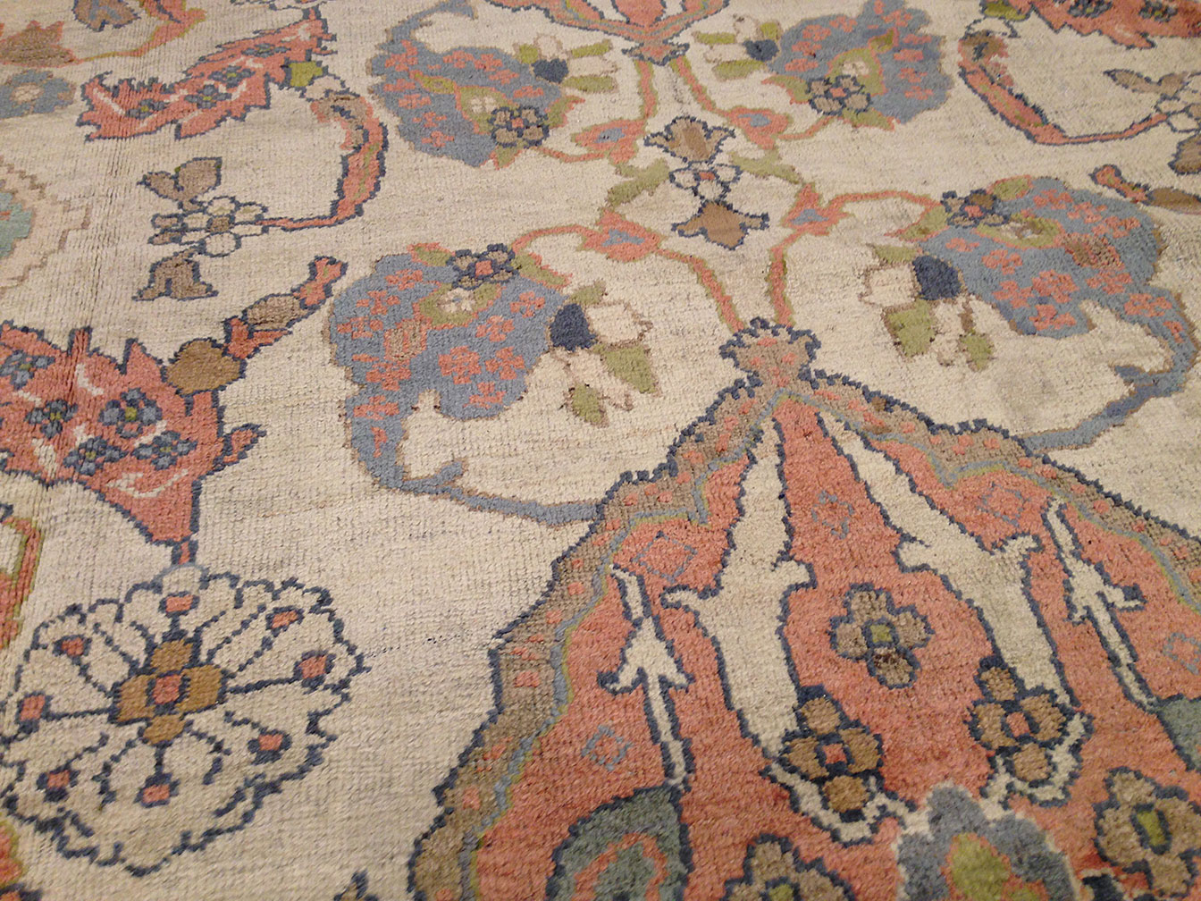 Antique sultan abad Carpet - # 8721