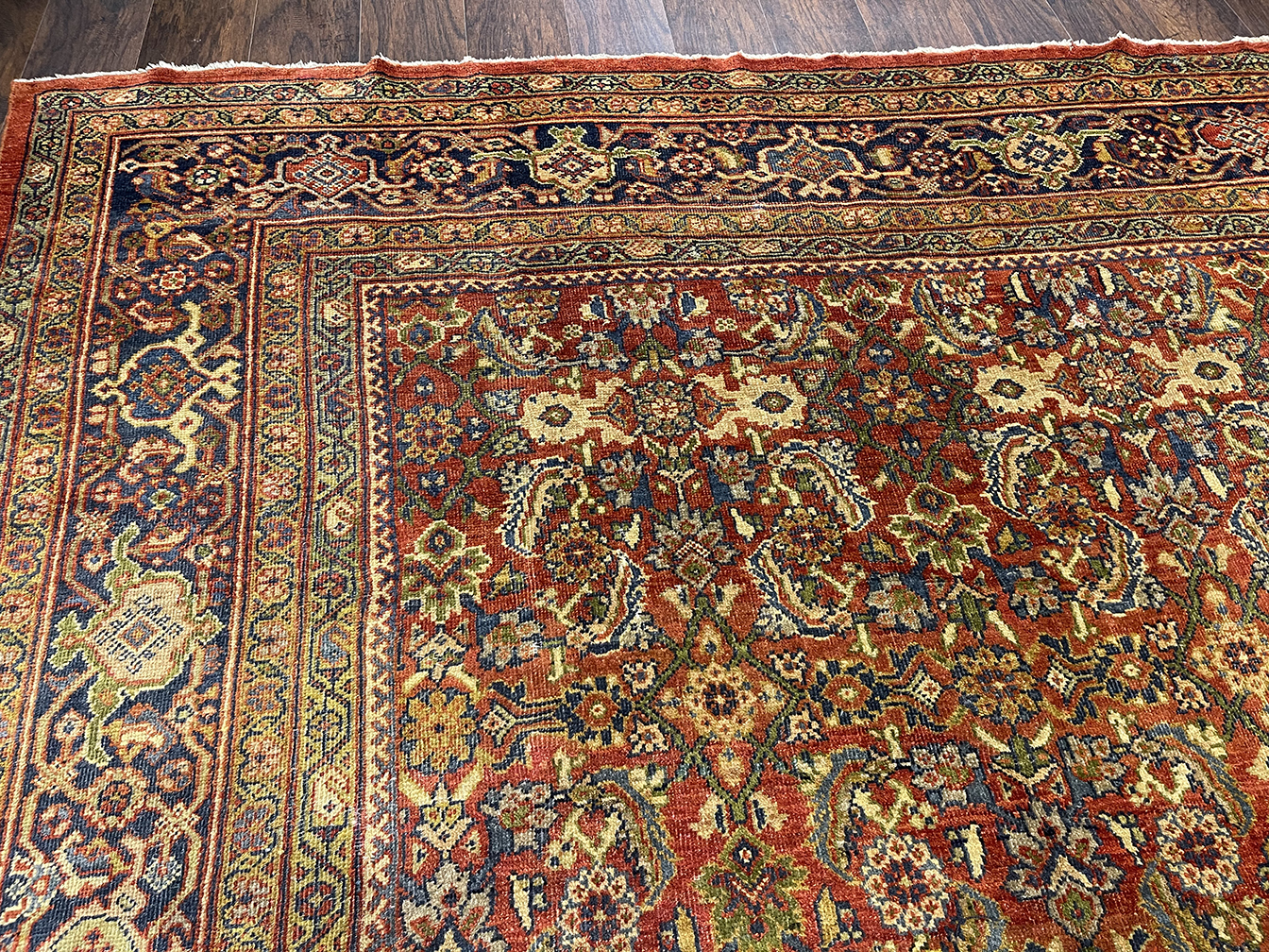 Antique sultan abad Carpet - # 90231