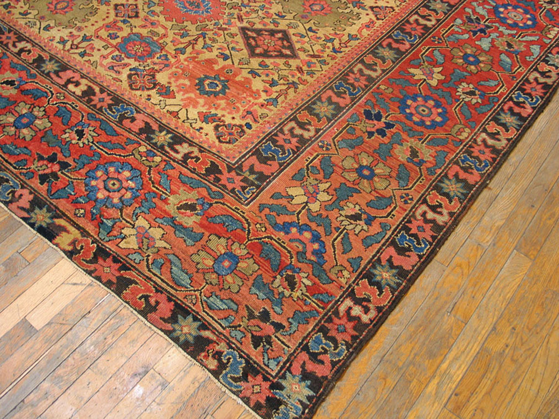 Antique sultan abad Carpet - # 9312
