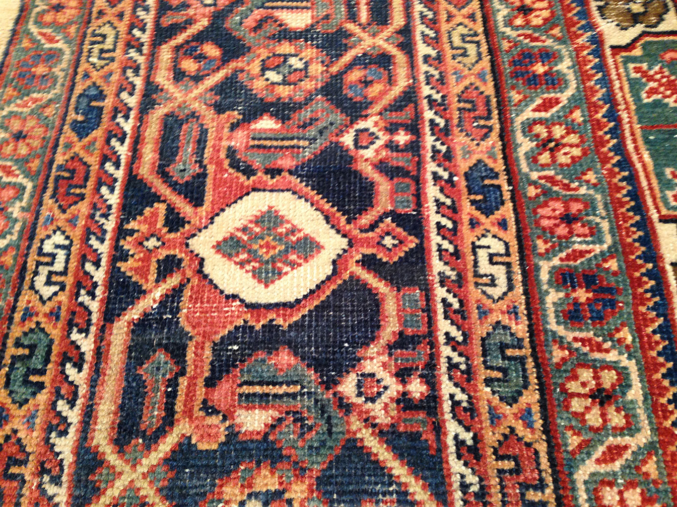 Antique sultan abad Carpet - # 9466