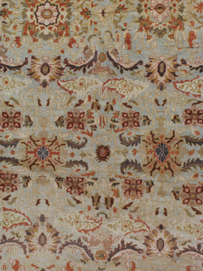 Antique sultan abad Carpet - # 9577