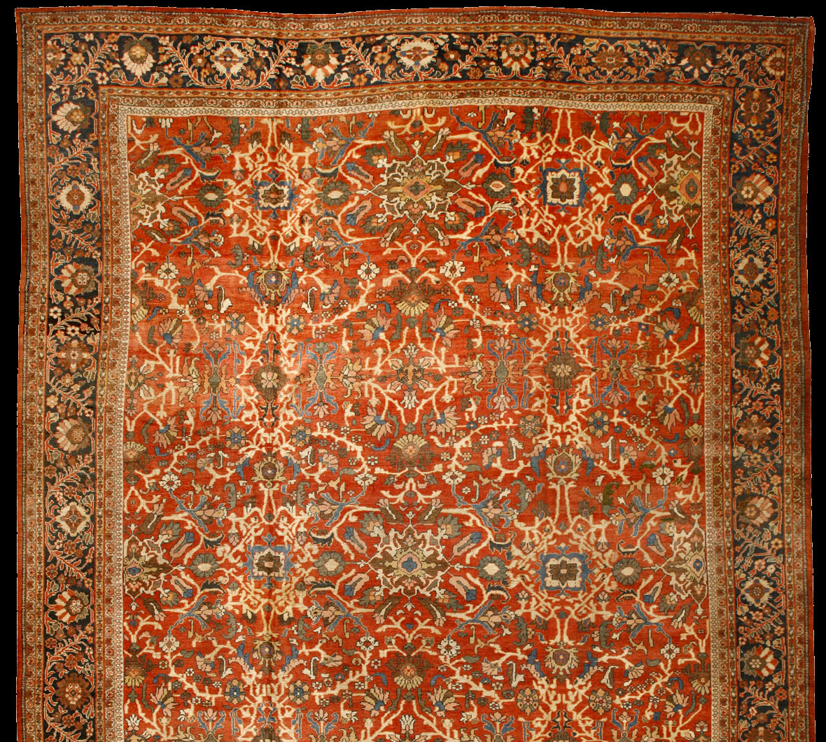 Antique sultan abad Carpet - # 9892
