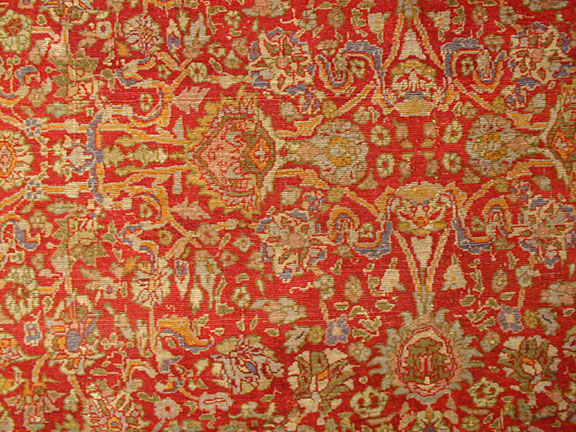 Antique tabriz Carpet - # 3875