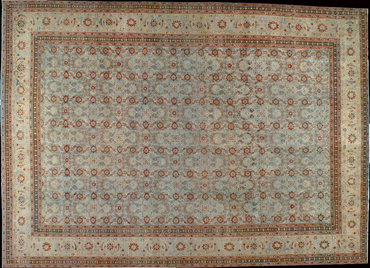 Antique tabriz Carpet - # 51056