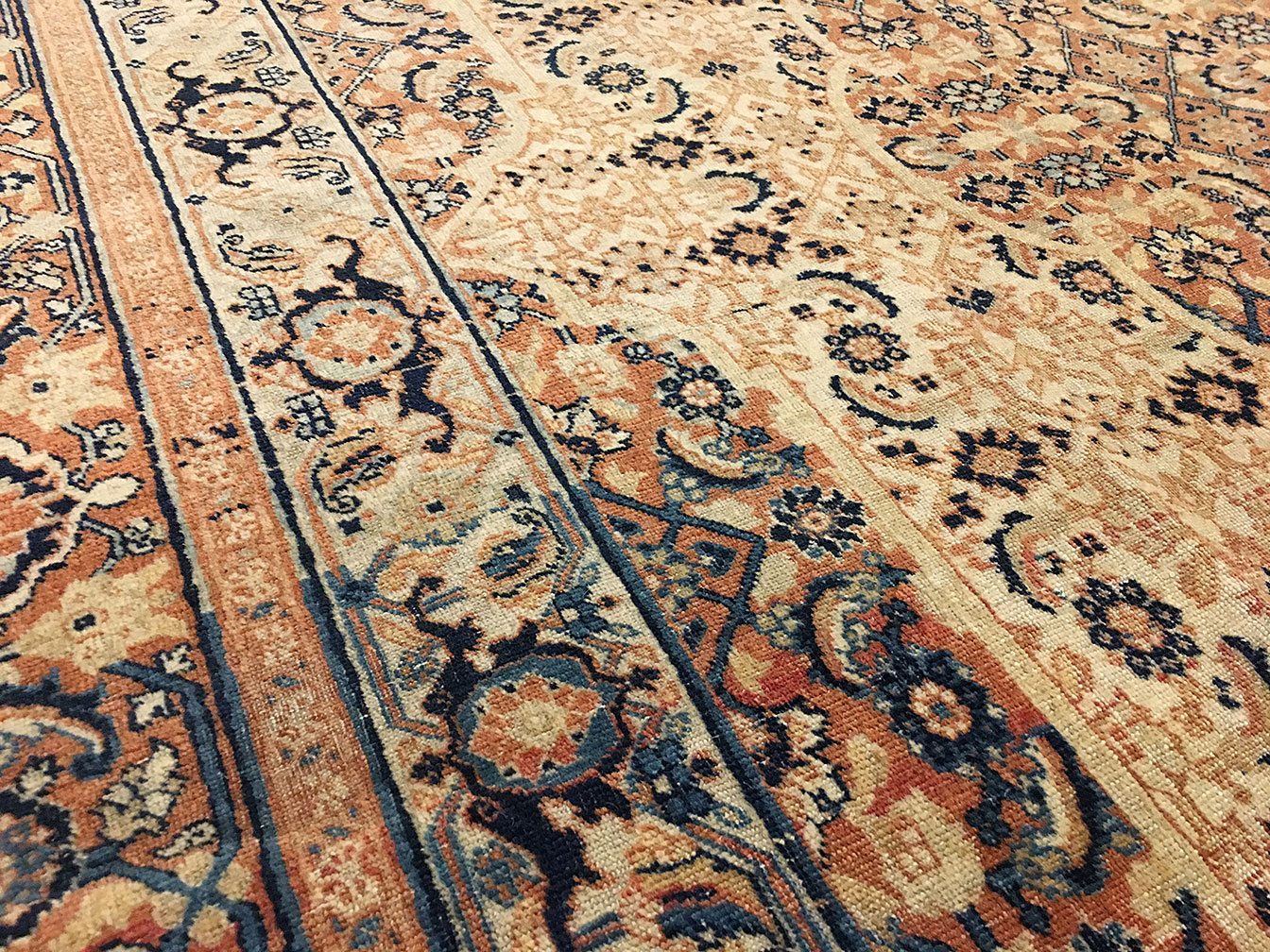 Antique tabriz Carpet - # 52608