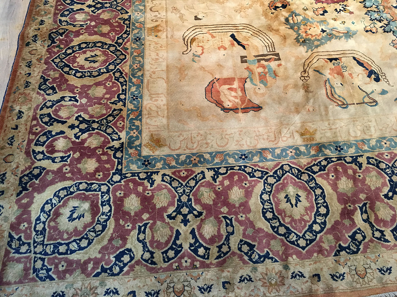 Antique tabriz Carpet - # 53070