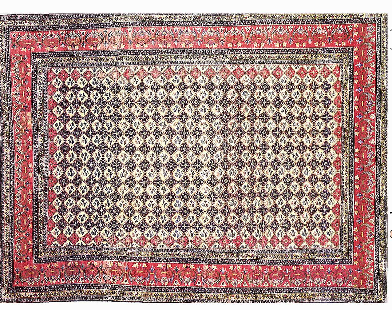 Antique tabriz Carpet - # 54455