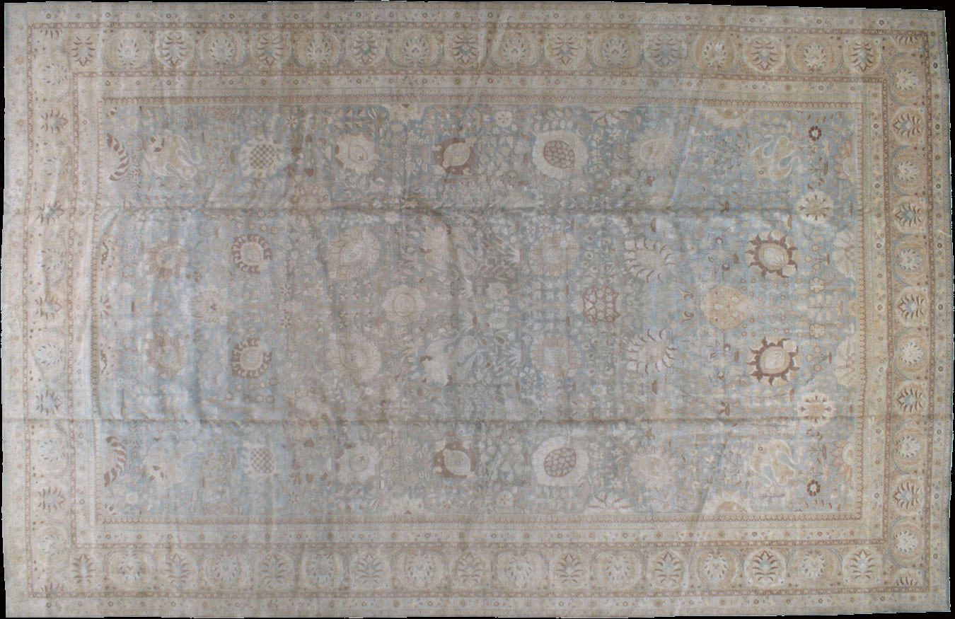 Antique tabriz Carpet - # 9768