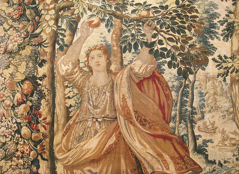 Antique tapestry - # 3846