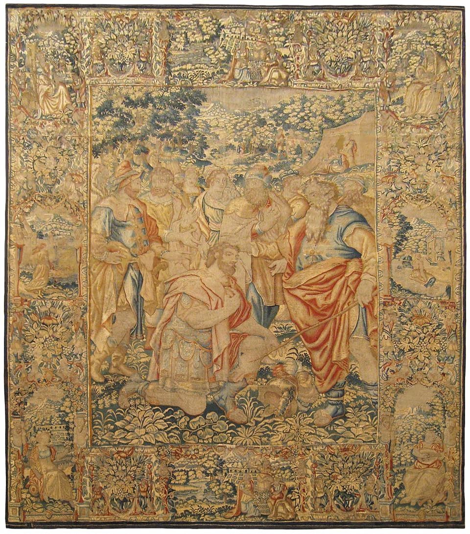 Antique tapestry - # 3837