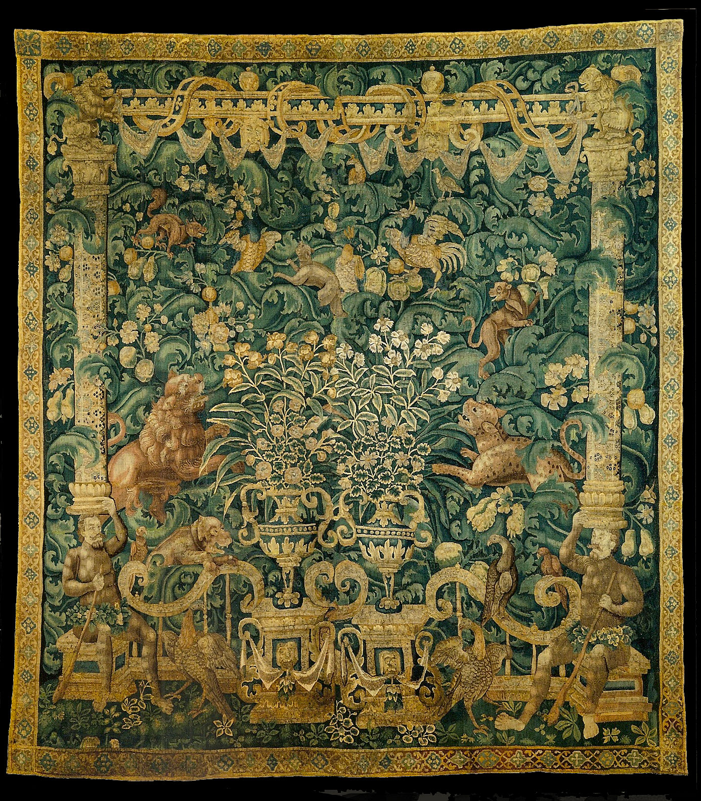 Antique tapestry - # 7519