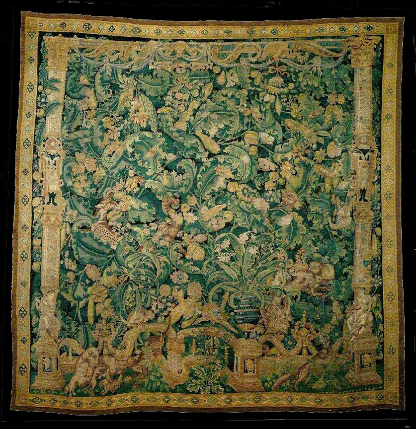 Antique tapestry - # 7520