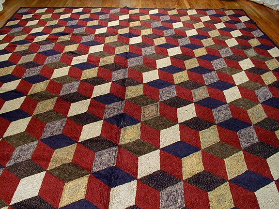 Modern hooked Carpet - # 2405