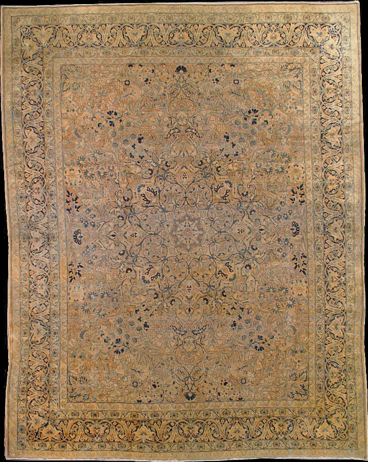 Antique kirman, lavar Carpet - # 41263