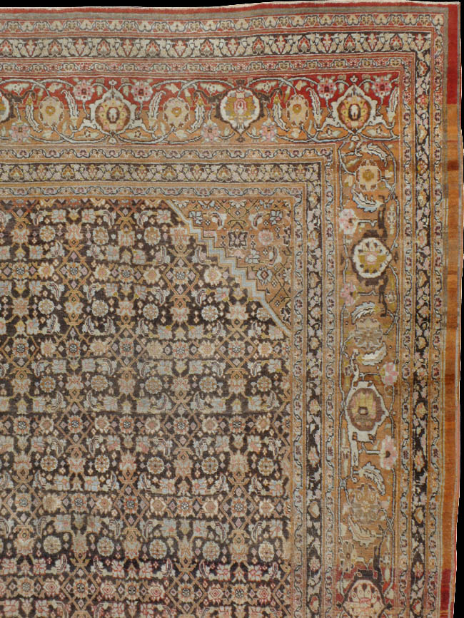 antique tabriz Carpet - # 40199