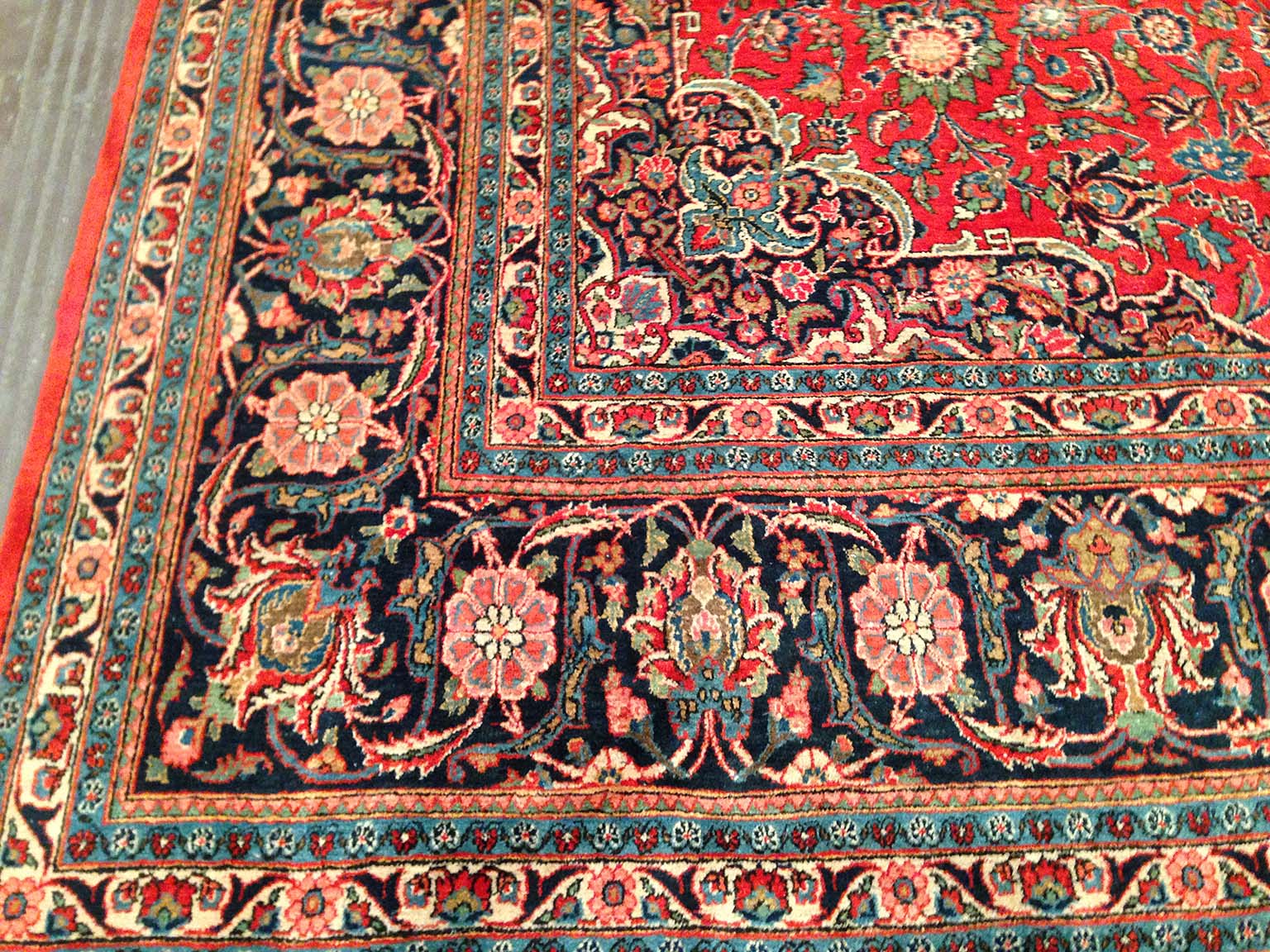 Vintage kashan Carpet - # 51001