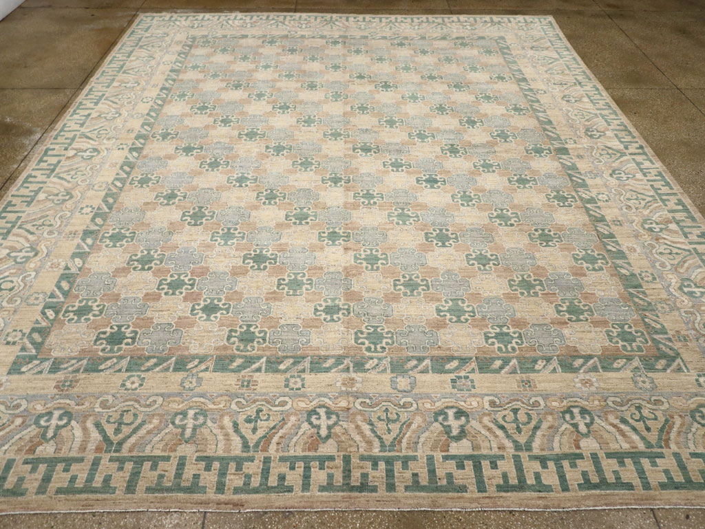 Vintage khotan Carpet - # 57475