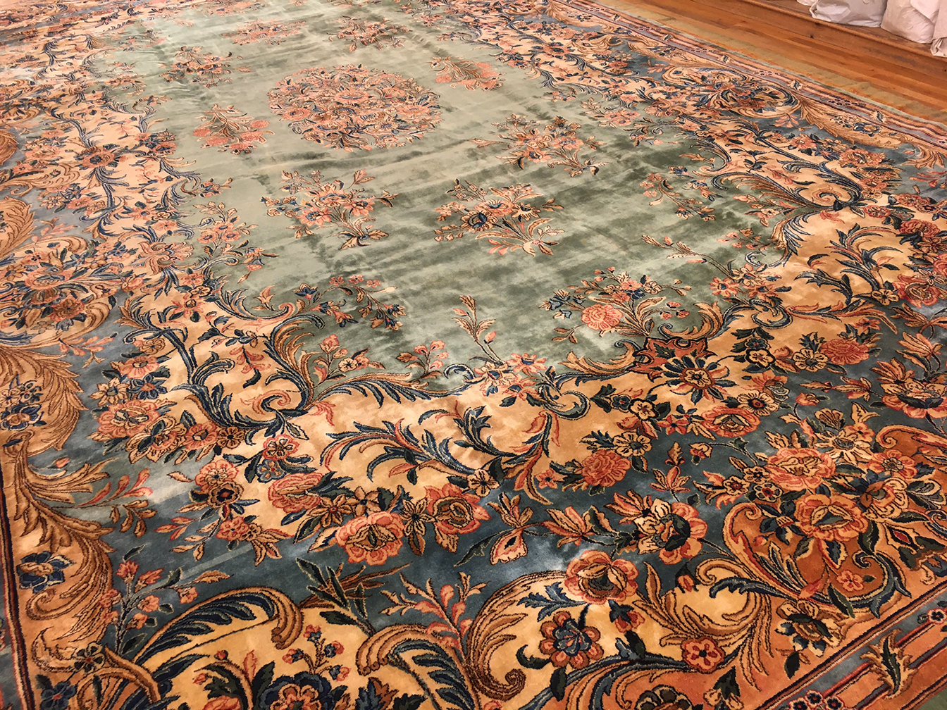 Vintage kirman Carpet - # 52404
