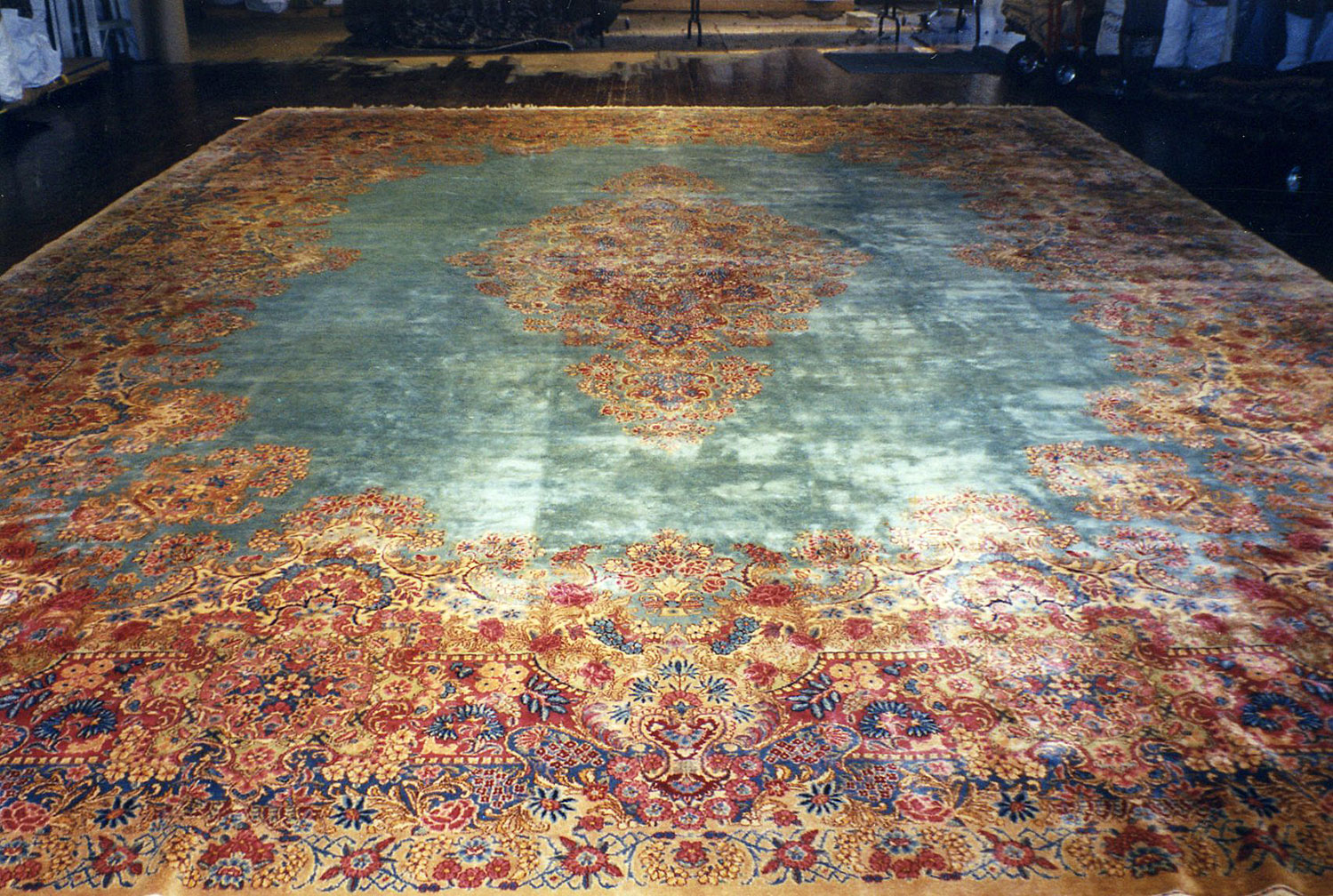 Vintage kirman Carpet - # 52507
