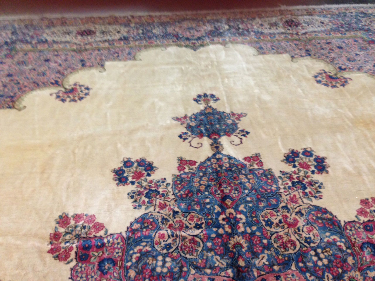 Vintage kirman Carpet - # 52523