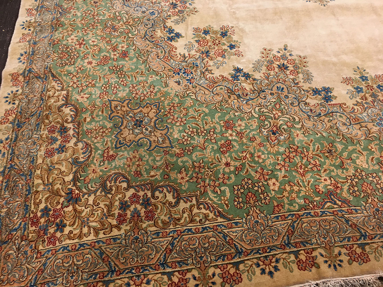 Vintage kirman Carpet - # 52558