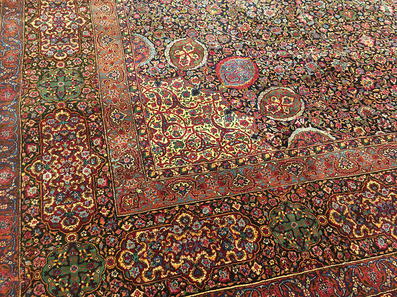 Vintage kirman Carpet - # 53025