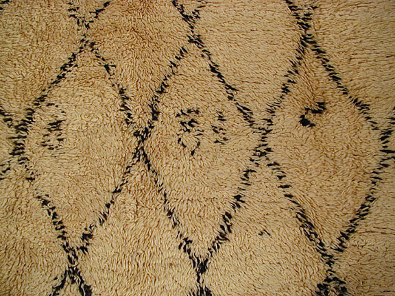 Vintage moroccan Carpet - # 2930