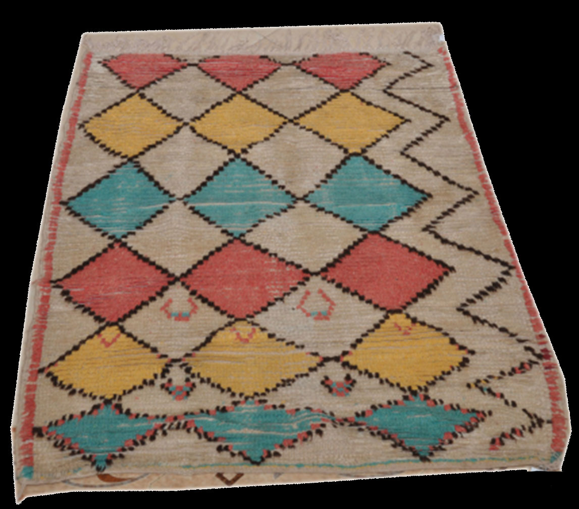Vintage moroccan Rug - # 52227