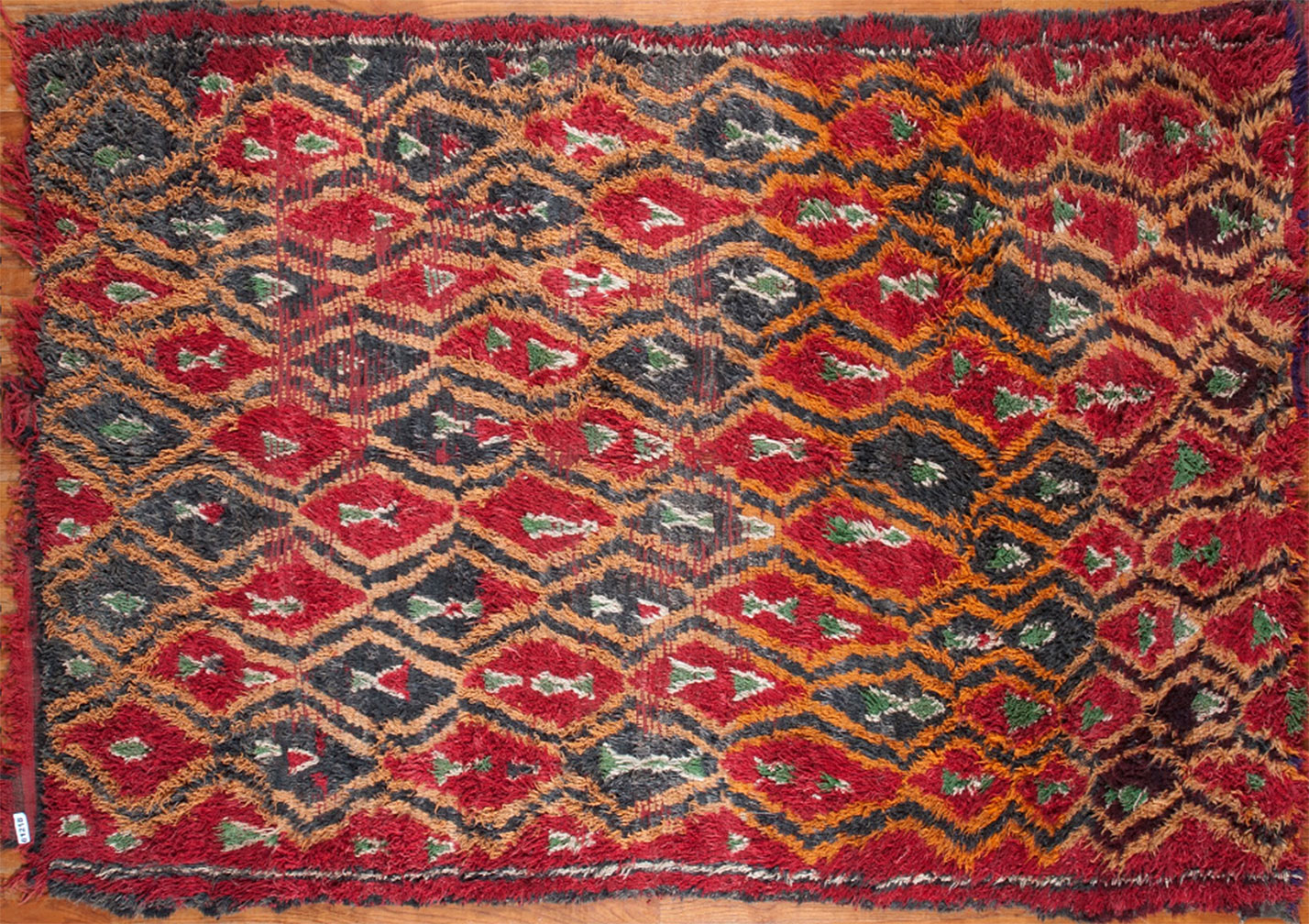 Vintage moroccan Rug - # 52259