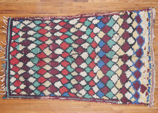 Vintage moroccan Rug - # 8883