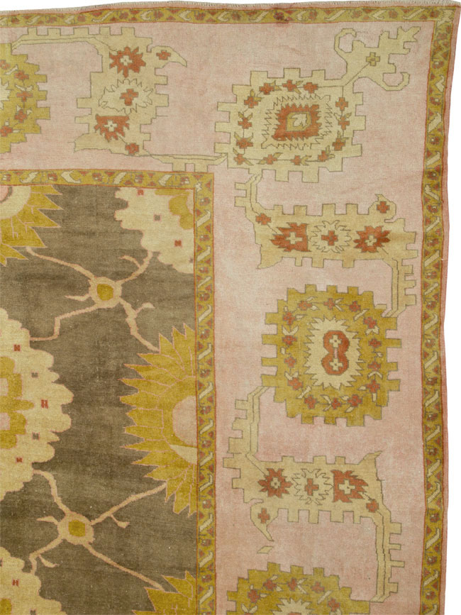 Vintage oushak Carpet - # 55473