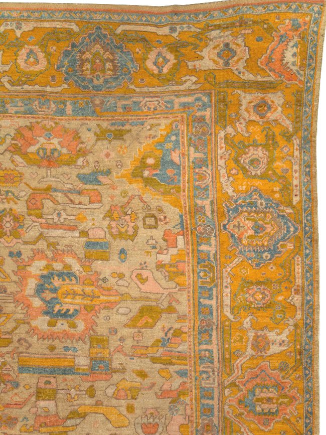 Vintage oushak Carpet - # 56244