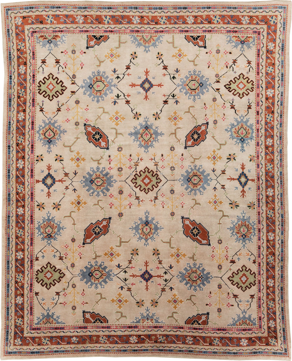 Vintage oushak Carpet - # 57308