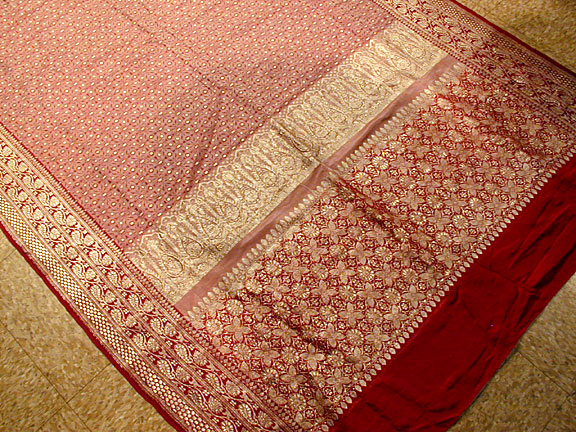 Vintage sari embroidery - # 92356