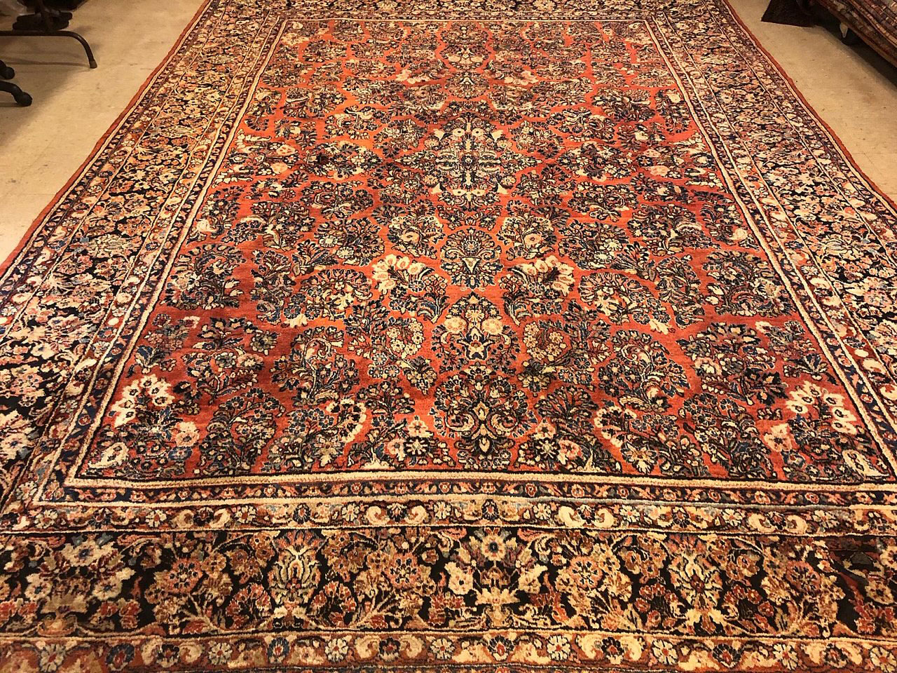 Vintage sarouk Carpet - # 55337